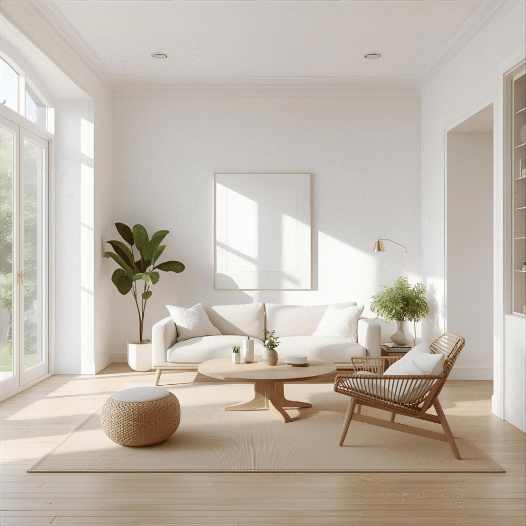 Açık renkler kullanarak dekorasyon fikirler